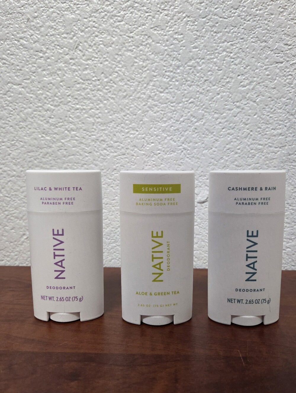 Native Deodorant Set Of 3 Nwt